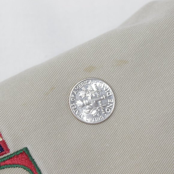 VTG 90s Disney Tigger Top Performance Embroidered Varsity Jacket Coat Size Small - Picture 9 of 11